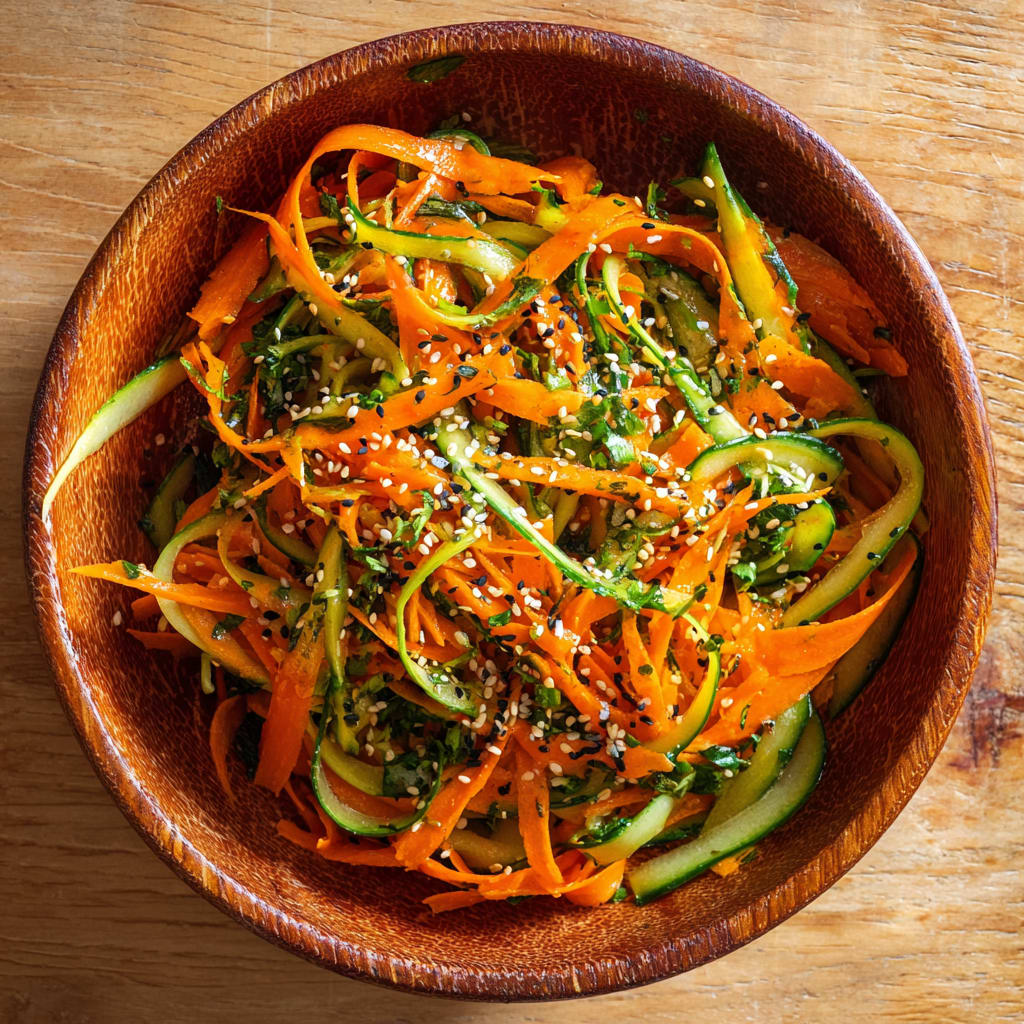 Cucumber Carrot Salad