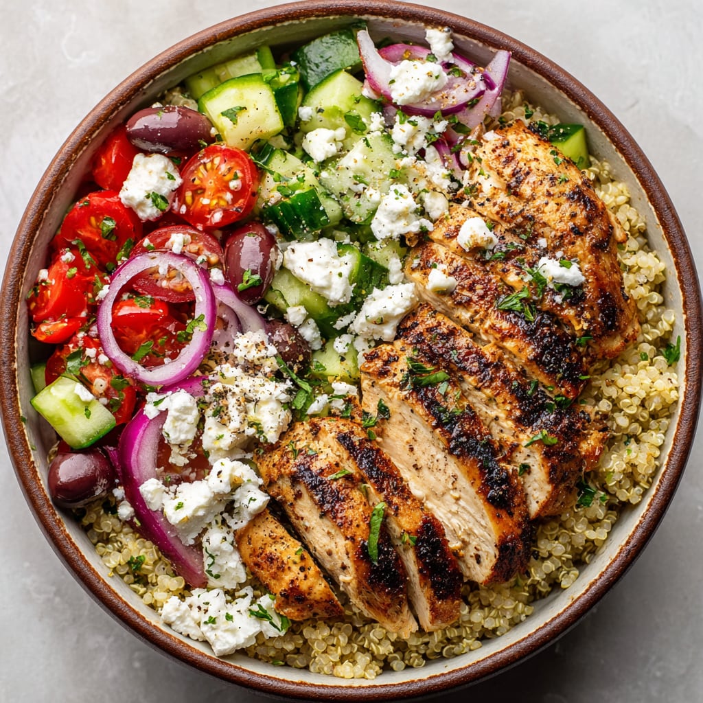 Greek Chicken Bowl