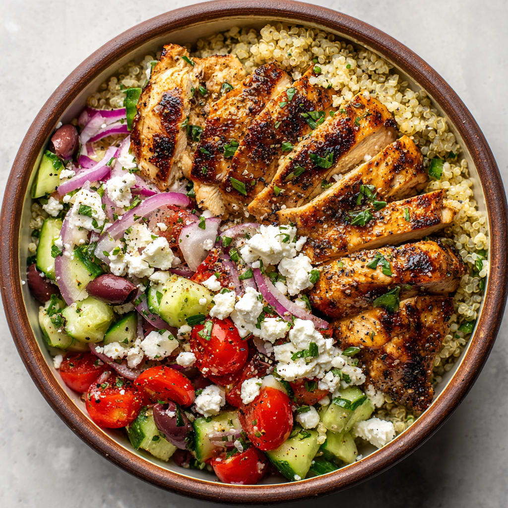 Greek Chicken Bowl