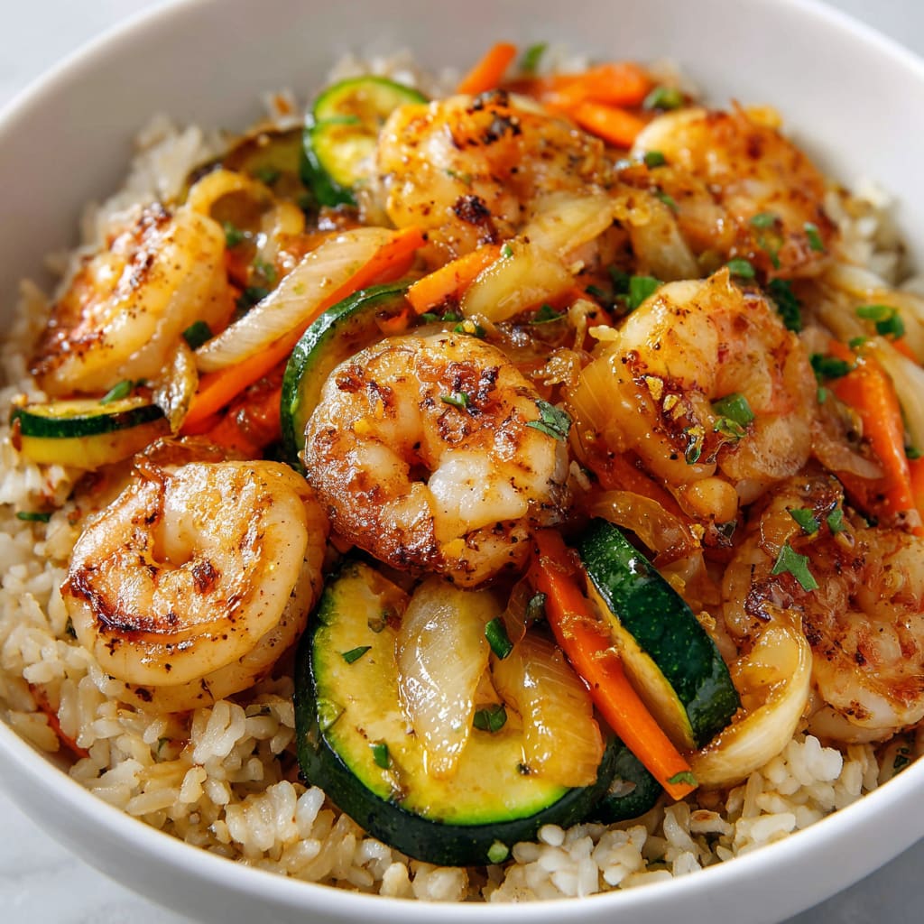 Hibachi Shrimp Rice Bowls