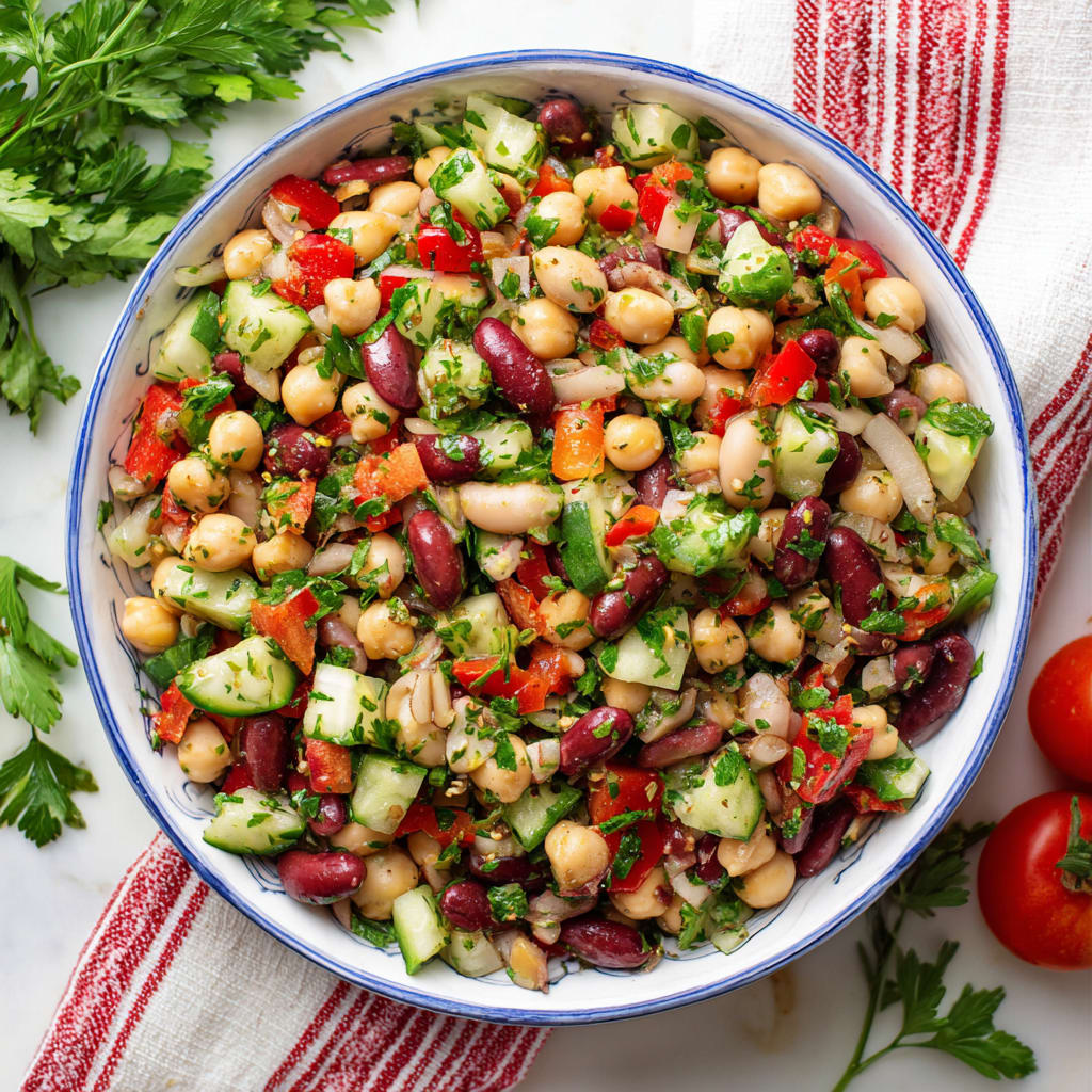 Mediterranean Bean Salad
