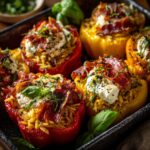 Orzo-Stuffed Peppers