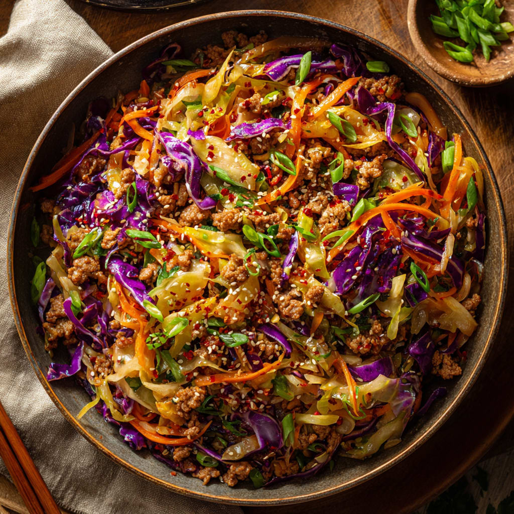 Paleo Egg Roll in a Bowl