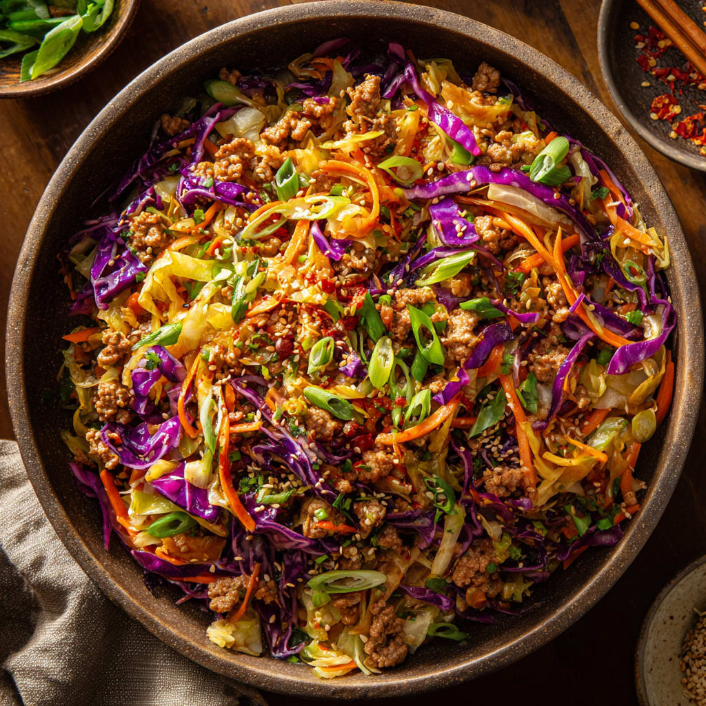 Paleo Egg Roll in a Bowl