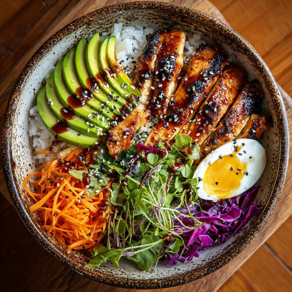 Spicy Maple Chicken & Coconut Rice