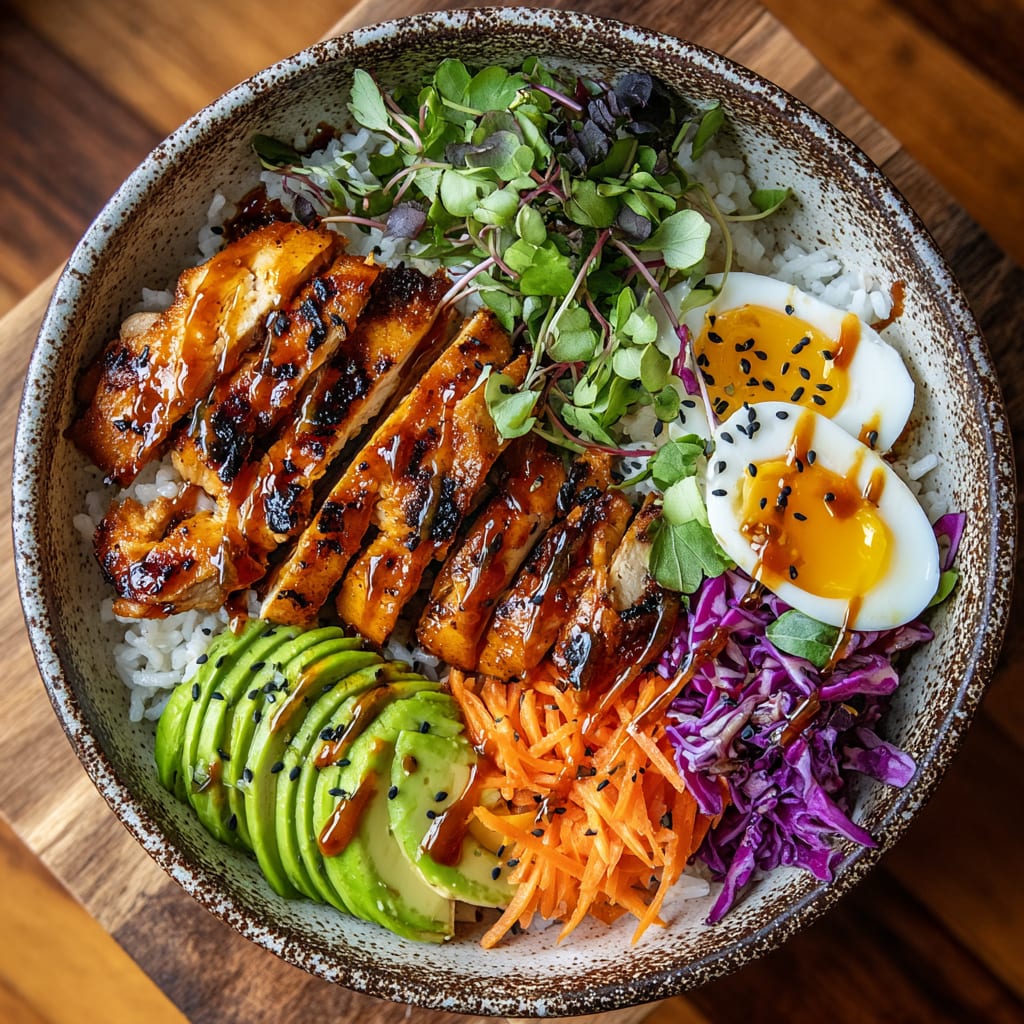 Spicy Maple Chicken &amp; Coconut Rice