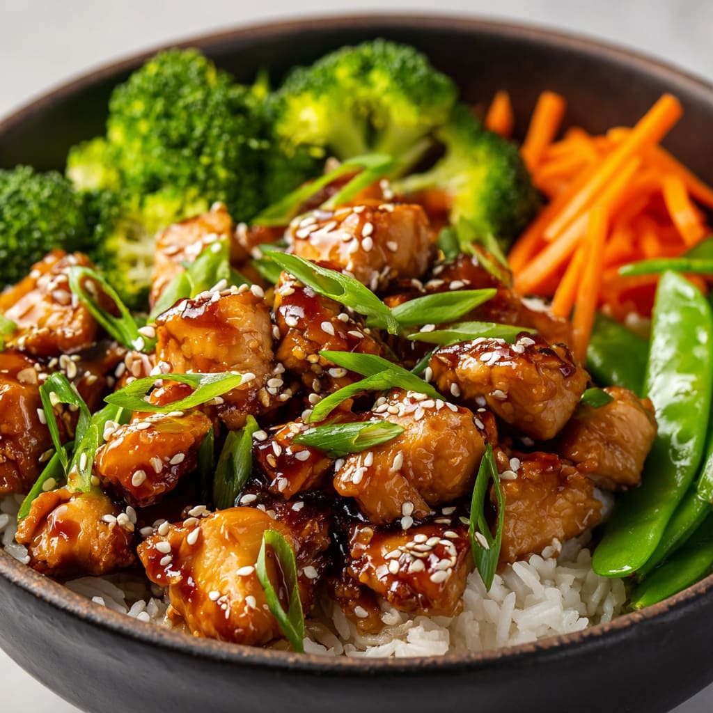 Teriyaki Chicken Rice Bowl