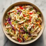 Thai Chicken Salad with Peanut Dressing