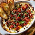 Three-Cheese Tomato Bruschetta Dip