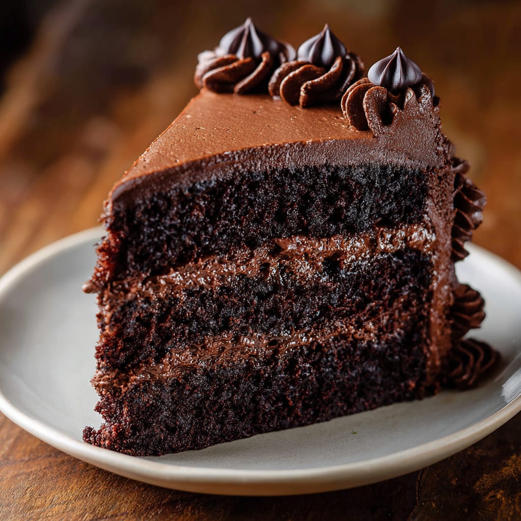 Triple Chocolate Cake