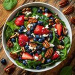 15-Minute Strawberry Spinach Salad