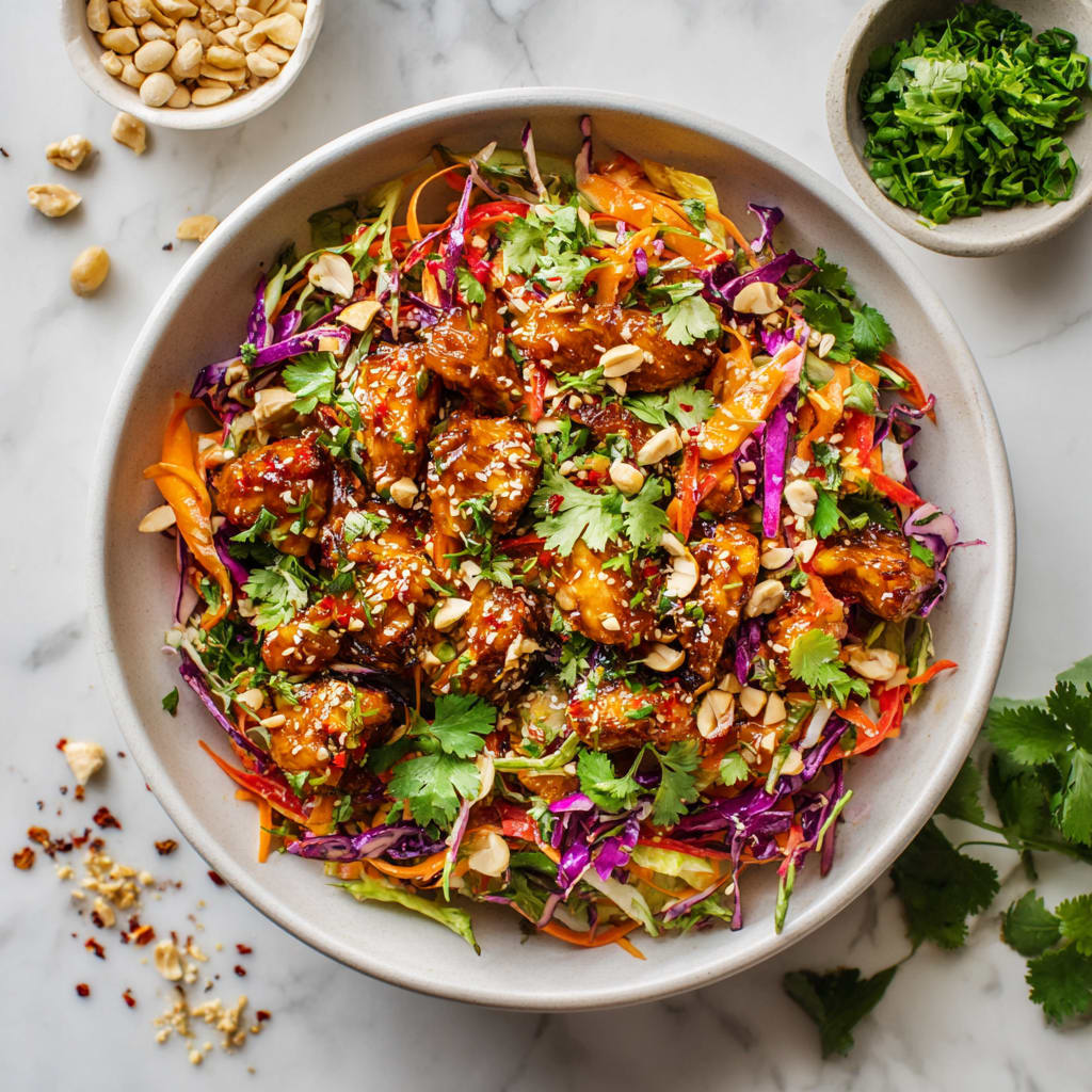 Asian Chicken Crunch Salad