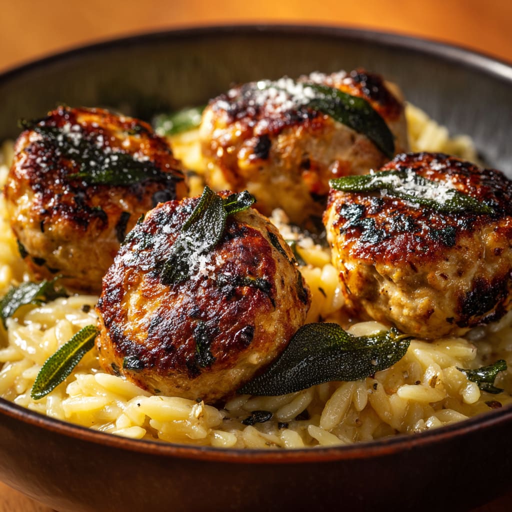 Sage Chicken Meatballs